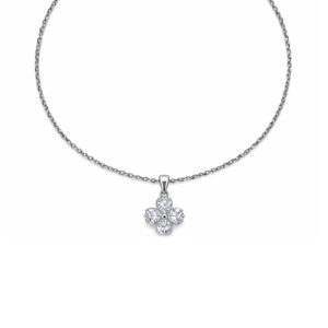 Crystal Bloom Flower Necklace