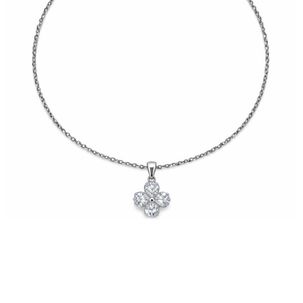 Crystal Bloom Flower Necklace