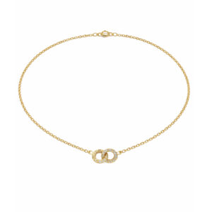 Eternal Spark Gold Necklace