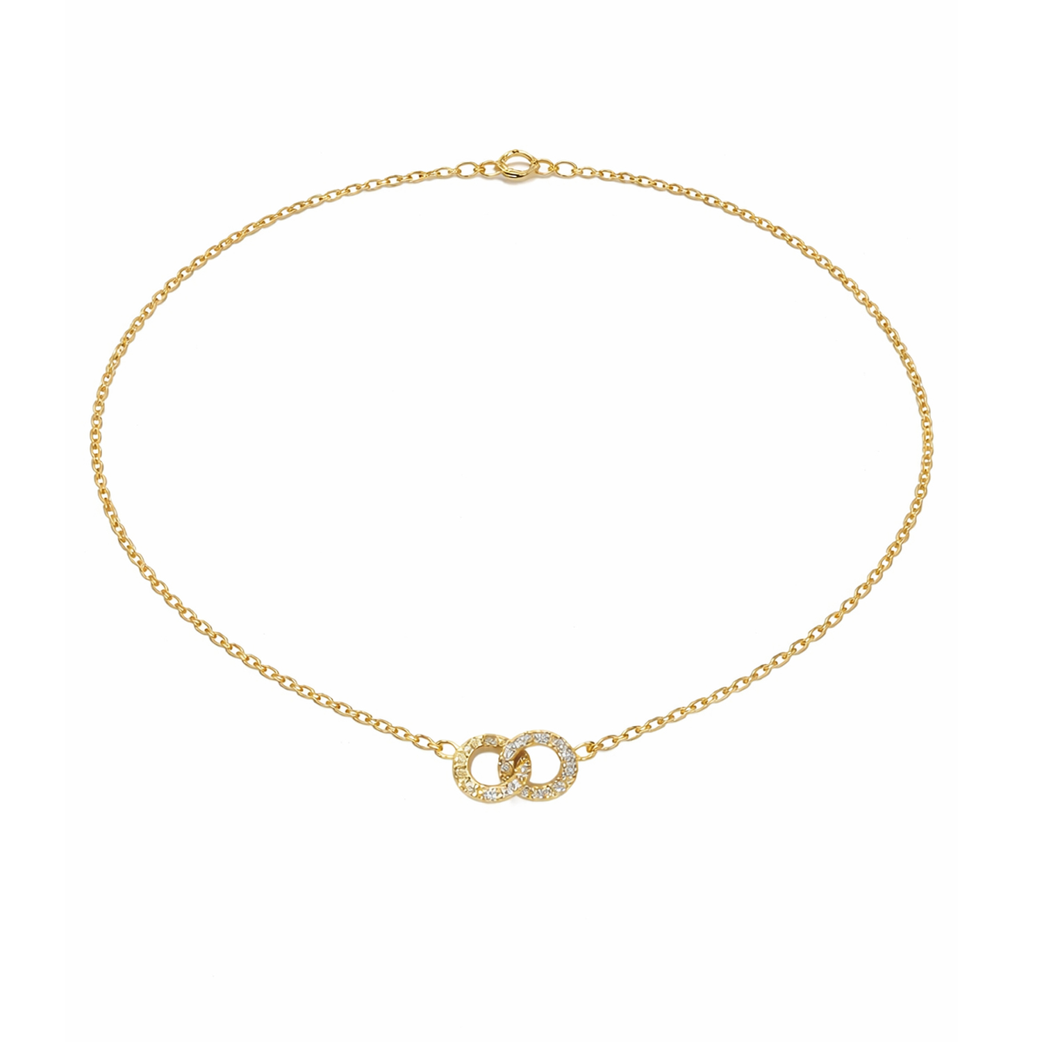 Eternal Spark Gold Necklace - Image 1