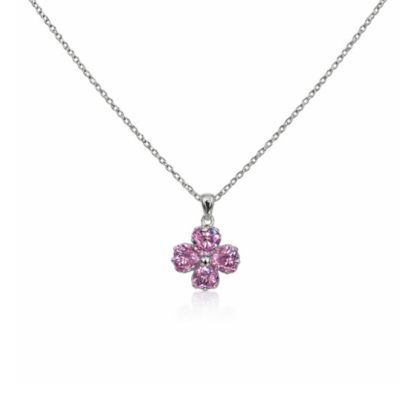 Crystal Bloom Flower Necklace