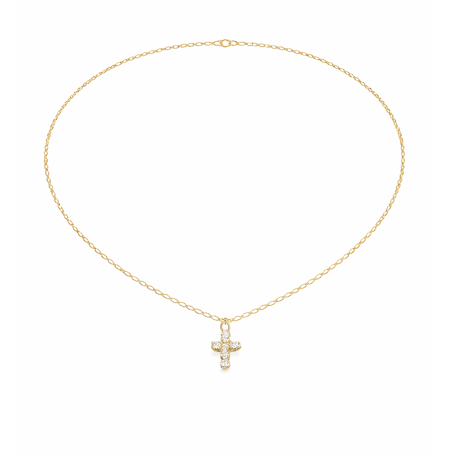 Faithful Glow Cross Necklace - Image 1