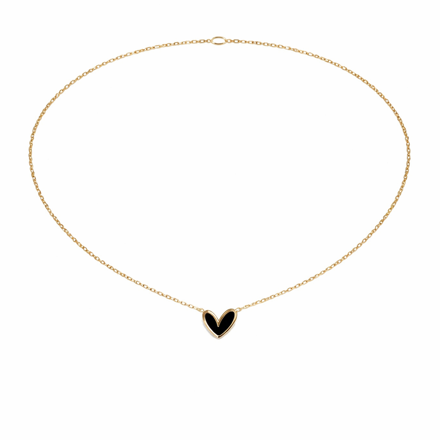 Midnight Heart Necklace - Image 1