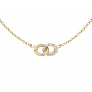 Eternal Spark Gold Necklace - Image 2