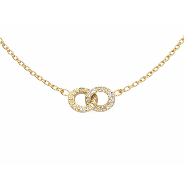 Eternal Spark Gold Necklace