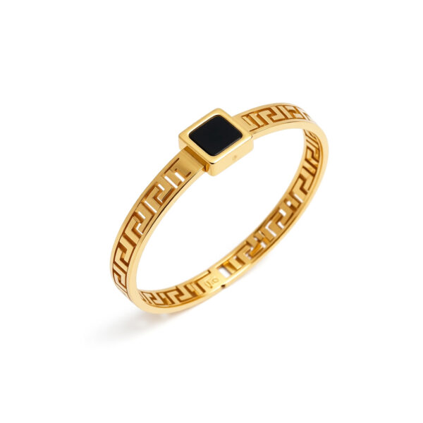 Golden Labyrinth Cuff