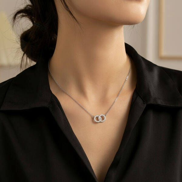 Eternal Spark Gold Necklace