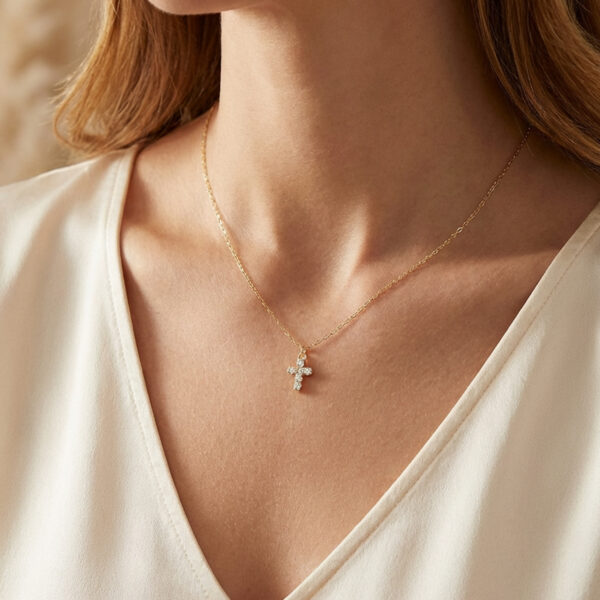 Faithful Glow Cross Necklace