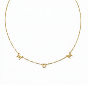 Mom grace initial Necklace - Image 4