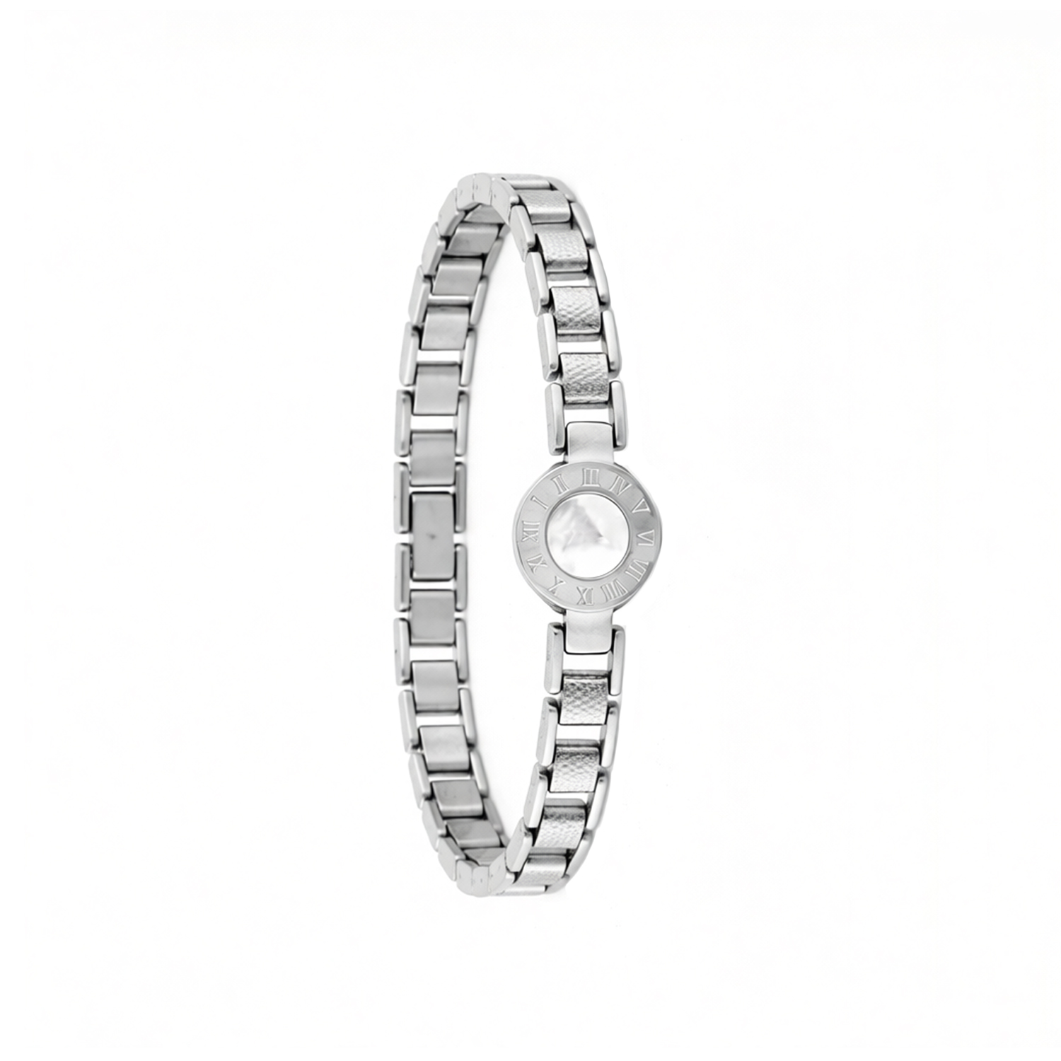 Timeless Silver Link Bracelet - Image 4