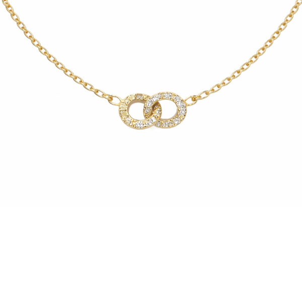 Eternal Spark Gold Necklace