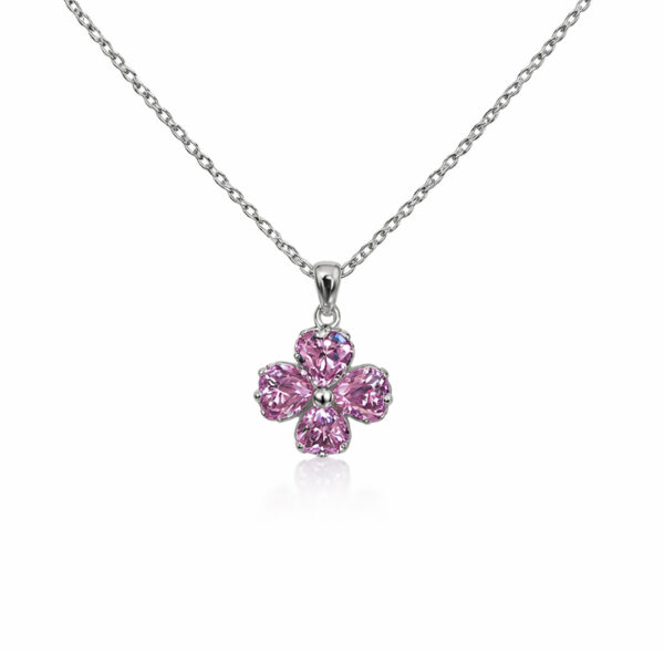 Crystal Bloom Flower Necklace